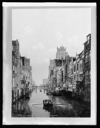 Holland. Water front at Dordrecht