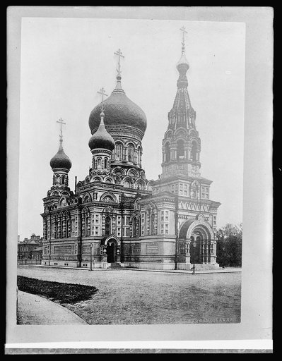Russian Orthodox Church of St. Michael the Archangel on 12 Ujazdowskie Ave., Warsaw, Poland
