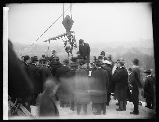 Lincoln Memorial, [Washington, D.C.], corner stone laying