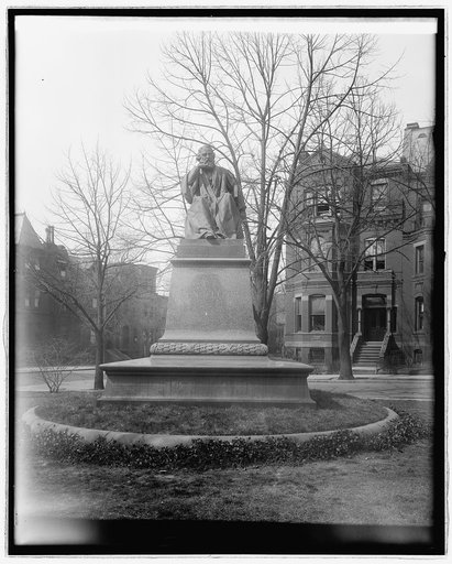 Longfellow statue, [Washington, D.C.