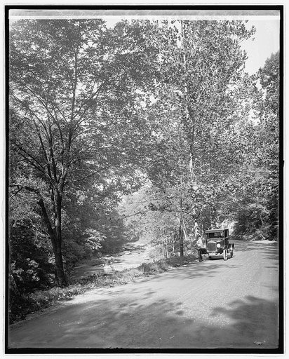 Ford Motor Co. Ford touring car in Rock Creek Pk., [Washington, D.C.