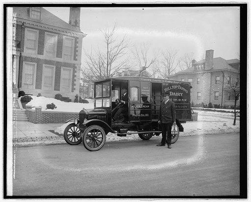Ford Motor Co. Hilltop Farm Dairies truck