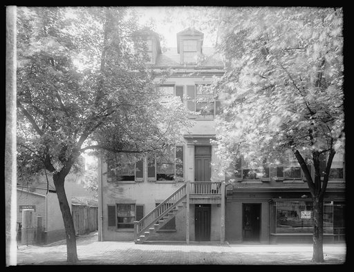 House at 604 H Street, N.W., Washington, D.C., where the plot to assassinate Lincoln was hatched