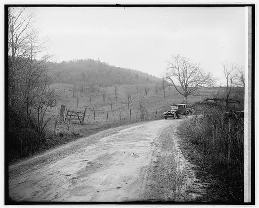 Ford Motor Co., Lincoln in Shenandoah Nat. Park, [Virginia