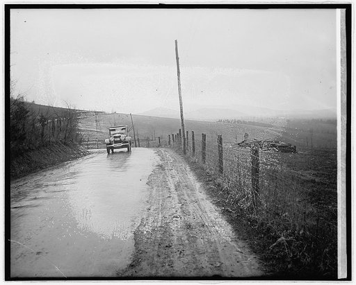 Ford Motor Co. Lincoln in Shenandoah Nat. Park, [Virginia