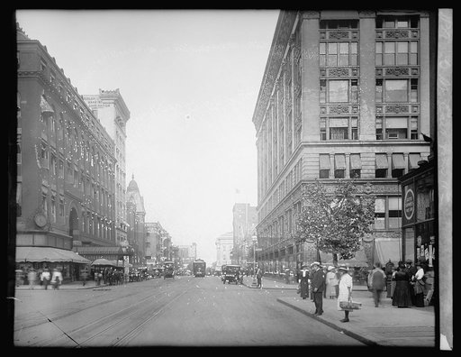 G St. east from 11th, [Washington, D.C.