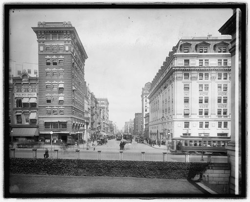 G St. east from 15th, [Washington, D.C.