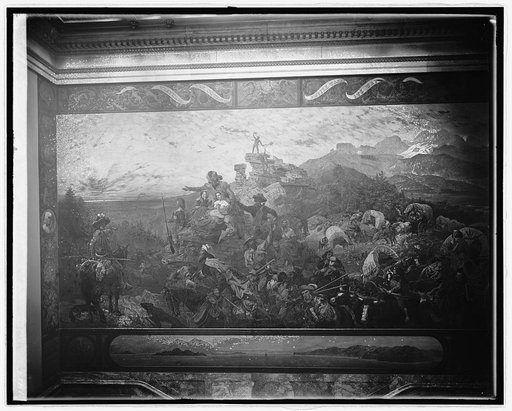 "Westward the course of the Empire takes its way" painting in Capitol, [Washington, D.C.
