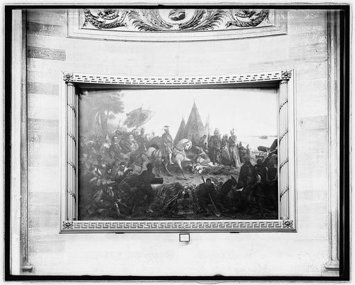 "De Soto's Discovery of Mississippi," painting at Capitol, [Washington, D.C.