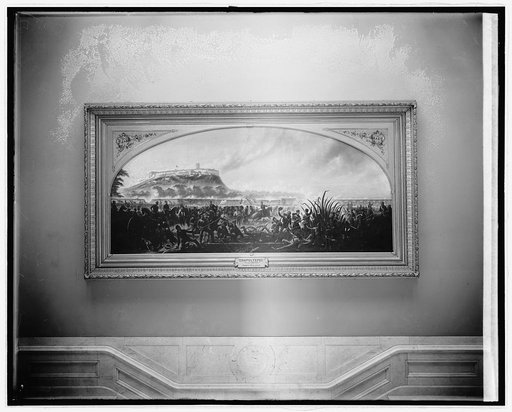 Painting at Capitol, [Washington, D.C.
