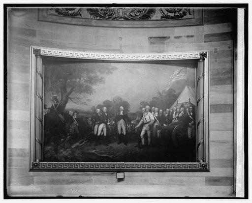 "Surrender of Burgoyne" painting in Capitol, [Washington, D.C.