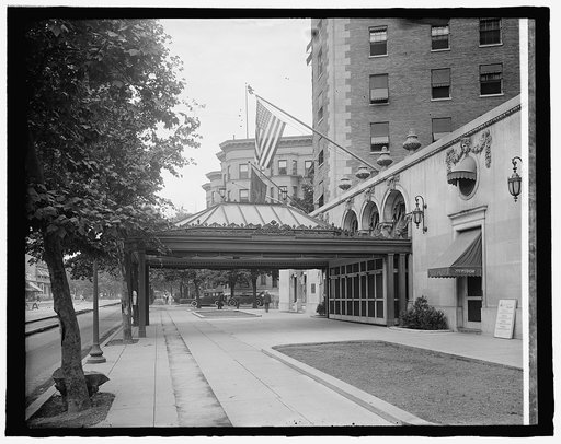 Mayflower Hotel (Conn. Ave. entrance), [Washington, D.C.
