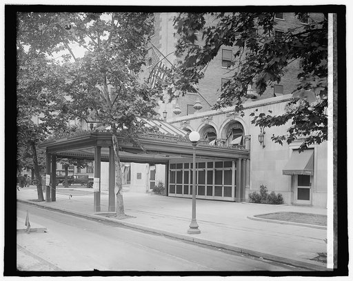 Mayflower Hotel (Conn. Ave. entrance), [Washington, D.C.