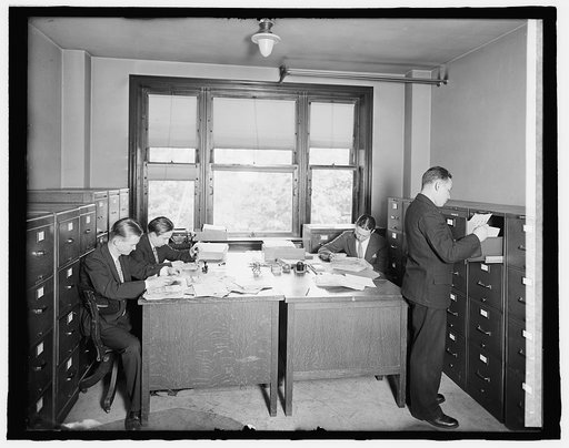 Bu. of Identification, Dept. of Justice, [Washington, D.C.