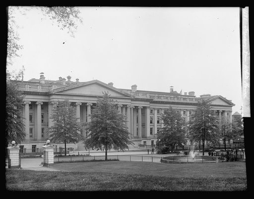 Treasury from White House, [Washington, D.C.