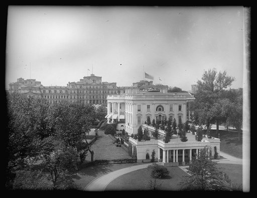 White House, [Washington, D.C.], from Treasury roof