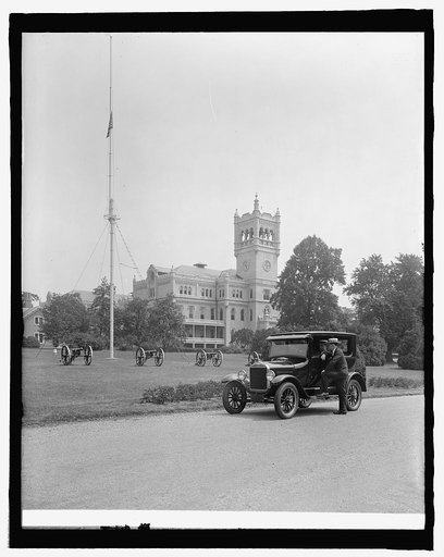 Ford at Soldier's Home, [Washington, D.C.