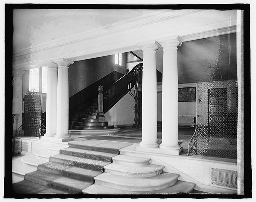 Mexican Embassy, [Washington, D.C.], staircase (not ordered)