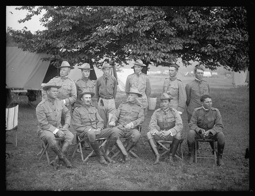 Group portrait, Cavalry