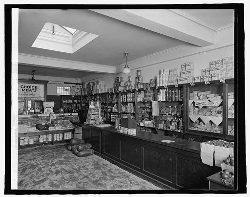 Cathedral Mansions, [Washington, D.C.], Grocery