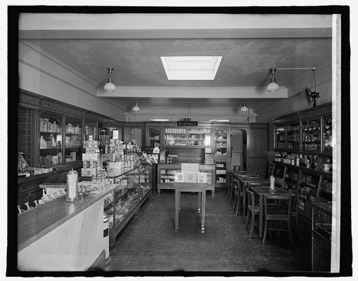 Cathedral Mansions, [Washington, D.C.], Drug Store