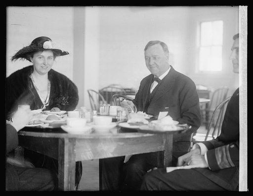 Josephus Daniels at lunch