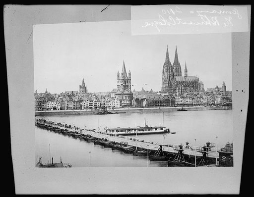 Germany, The Rhine at Cologne