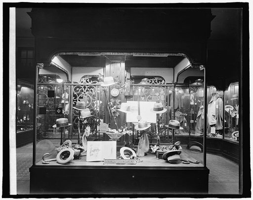 Raleigh Haberdashers window