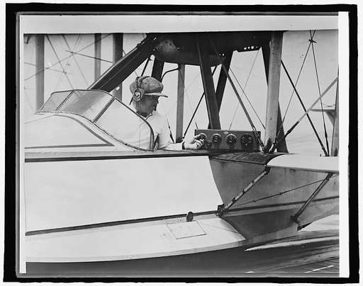 Thos. R. Shipp copy, radio in airplane