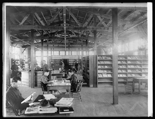 U.S. Army, Y.M.C.A. Reading Room