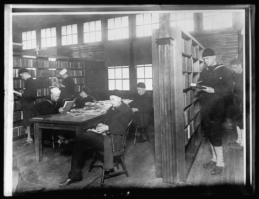U.S. Army, Y.M.C.A. Reading Room