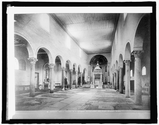 Italy, Rome, interior of St. George's