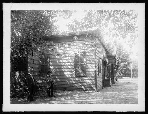 Said to be the first school in the Dist. of Col., 4 & C, S.E., [Washington, D.C.
