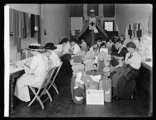 Red Cross, surgical dressing