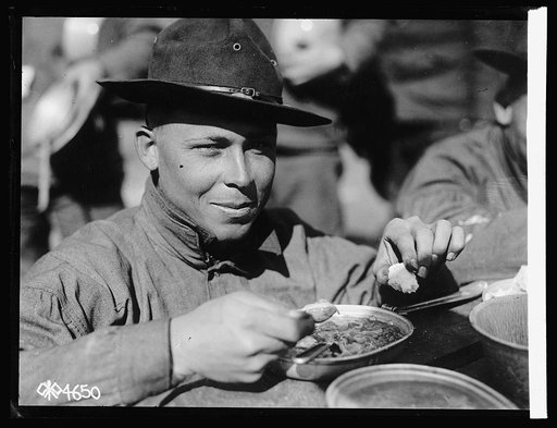 U.S. Army in the trenches