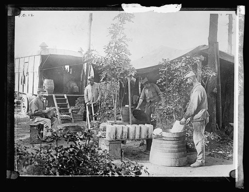 French field kitchen