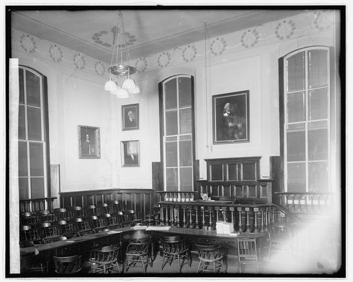 Fairfax Court House, [Fairfax, Virginia] interior