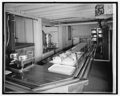 Cafeteria, Girl Scouts Little House, Vollrath Co. Mrs. Varney