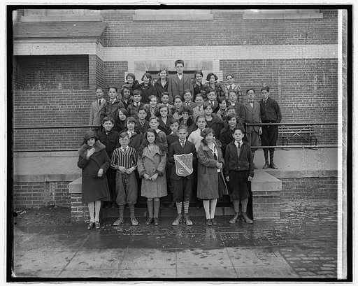 C.S.V.[?] Clandy[?] Jno. Eaton School group