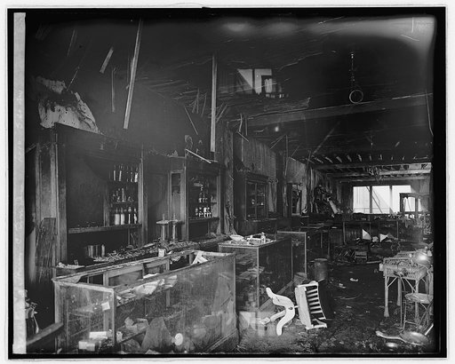 Harry C. Grover fire, 1210 G St., N.W., [Washington, D.C.