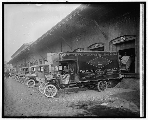 Ford Motor Co. Merchants Transfer truck