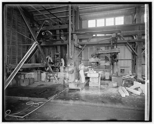 J.E. Smith stone yard, interior