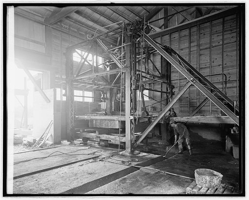 J.E. Smith stone yard, interior