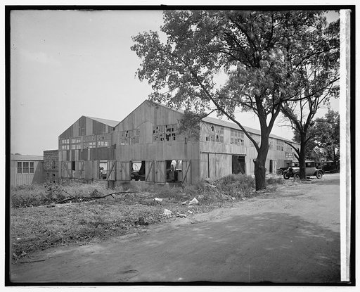 J.E. Smith, stone yard, exterior