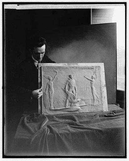Jos. A. Atchison, Lindburgh plaque
