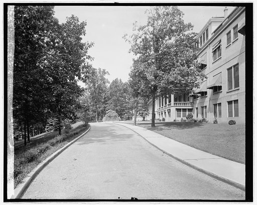 Wash. Sanitarium, [Takoma Park, Maryland], main bldg., side view