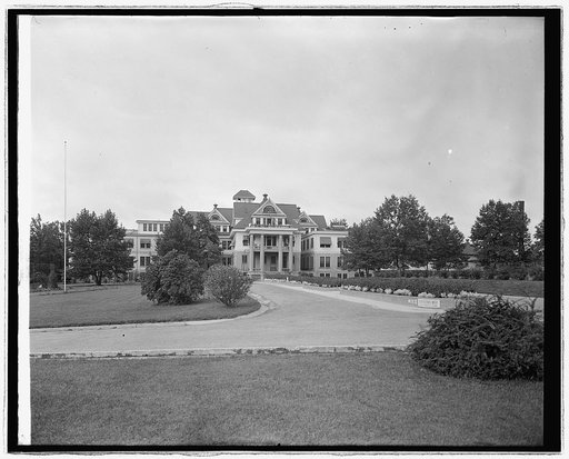Washington Sanitarium, [Takoma Park, Maryland], main bldg., rear