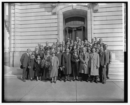Grange group with Curtis