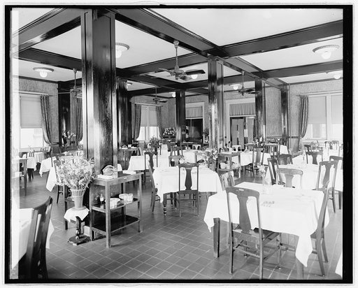 Washington Sanitarium, [Takoma Park, Maryland], dining room