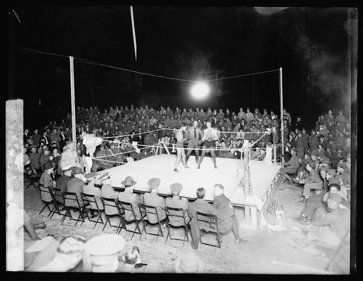 Boxing at Walter Reed, [Washington, D.C.
